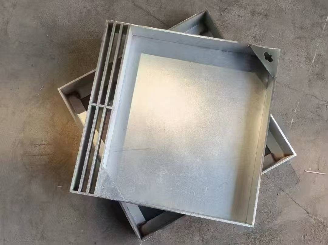 Stainless steel square manhole cover