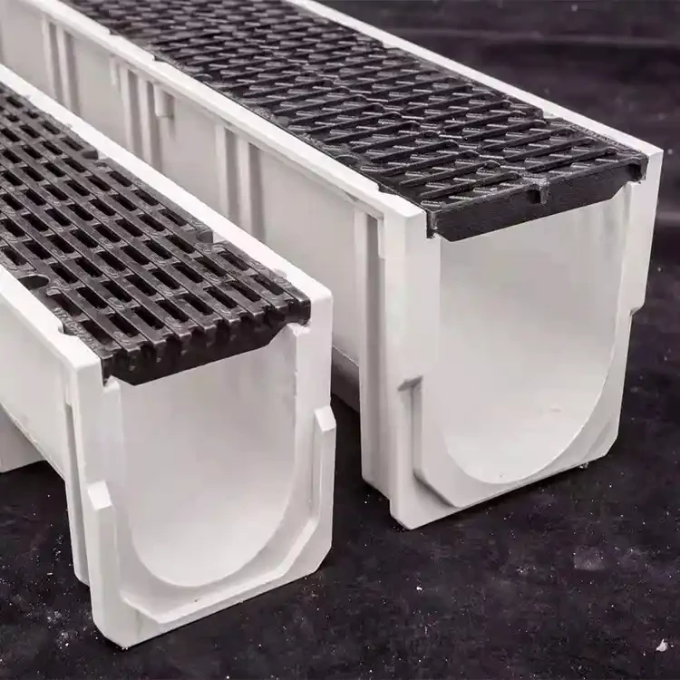 Resin U-shaped drainage ditch