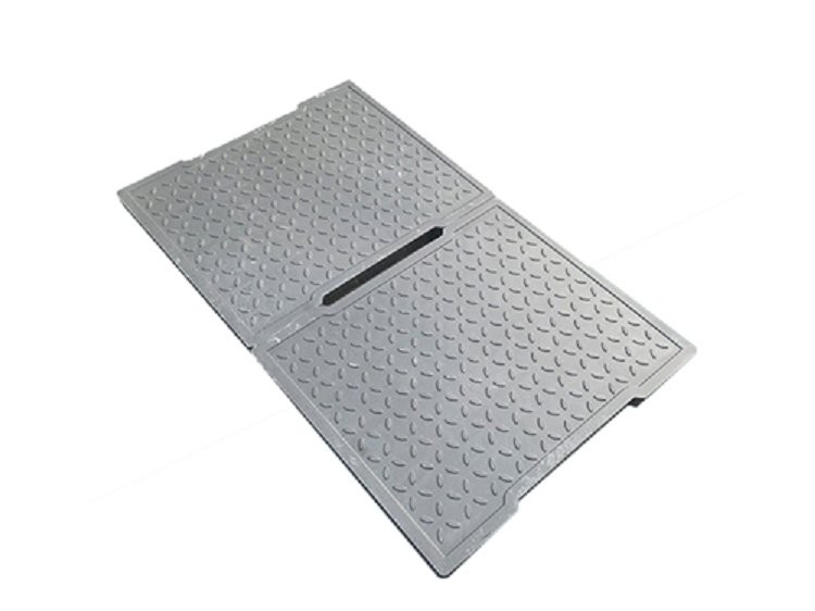 Resin drainage ditch cover plate