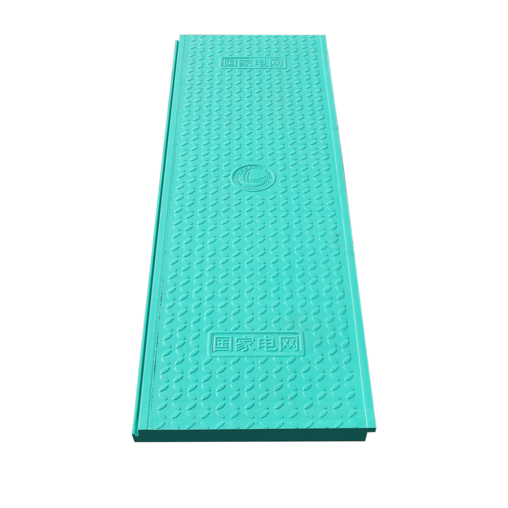Resin drainage ditch cover plate